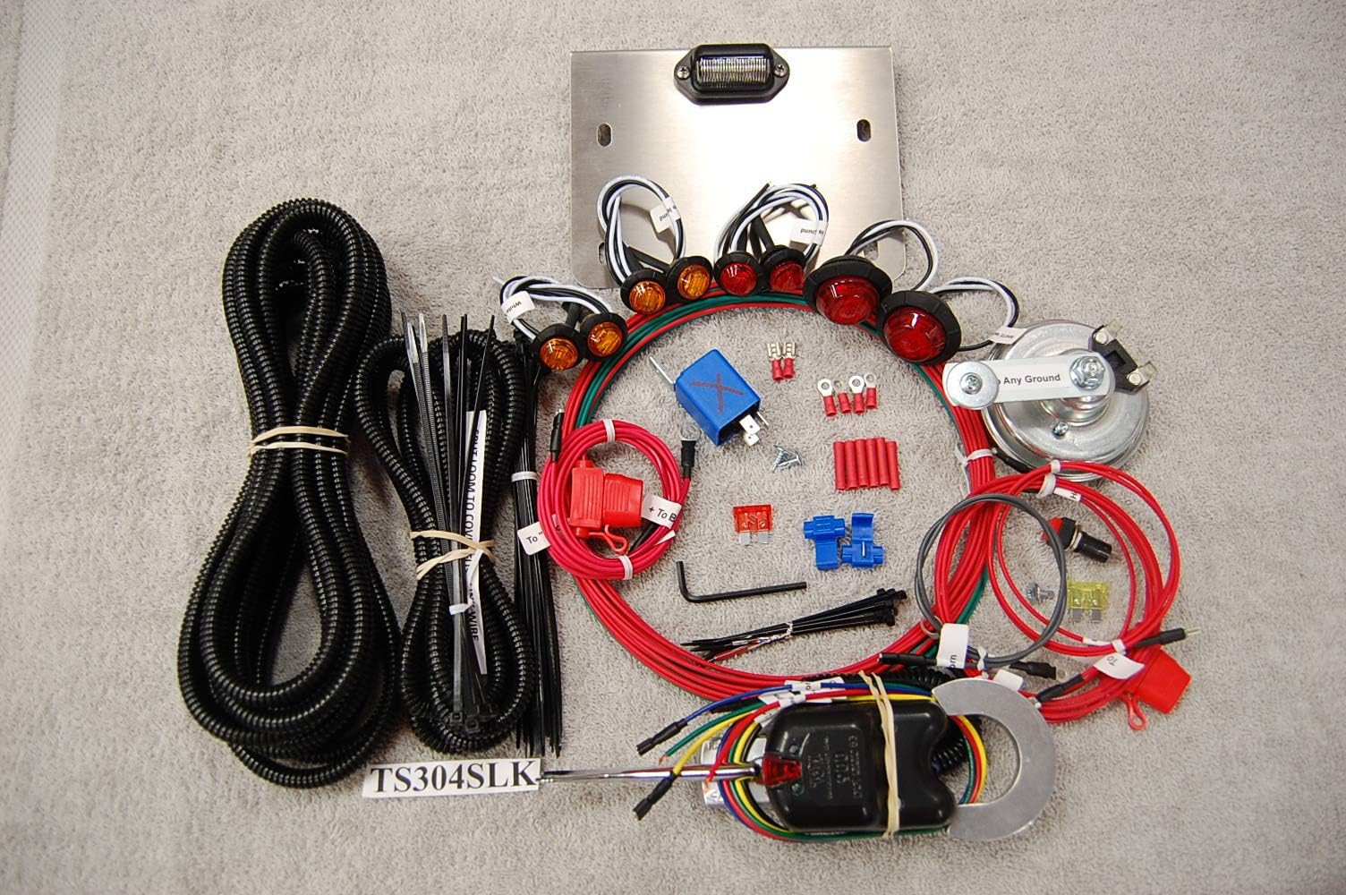 POLARIS GENERAL (2016-2018) STREET LEGAL TURN-SIGNAL & LED LIGHT KIT TS304SLK