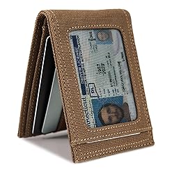 WOLVERINE Men's RFID Blocking Rugged Front Pocket