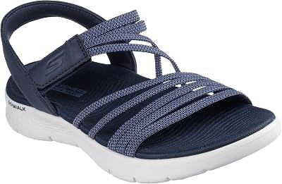 Donna Go Walk Flex Sandal Emma Trainers, Navy, 39 EU
