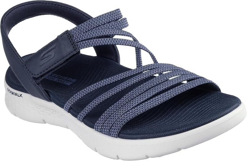 Damen Go Walk Flex Sandal Emma, Navy, 39 EU