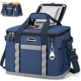 Maelstrom Soft Cooler Bag, 35/55/75 Can Beach Cooler with Flip-top Access | Lightweight, 5-layer Insulation, 12H Cold, Leakproof, Collapsible, Adjustable Strap, Perfect for Camping,Picnics,Work,Travel