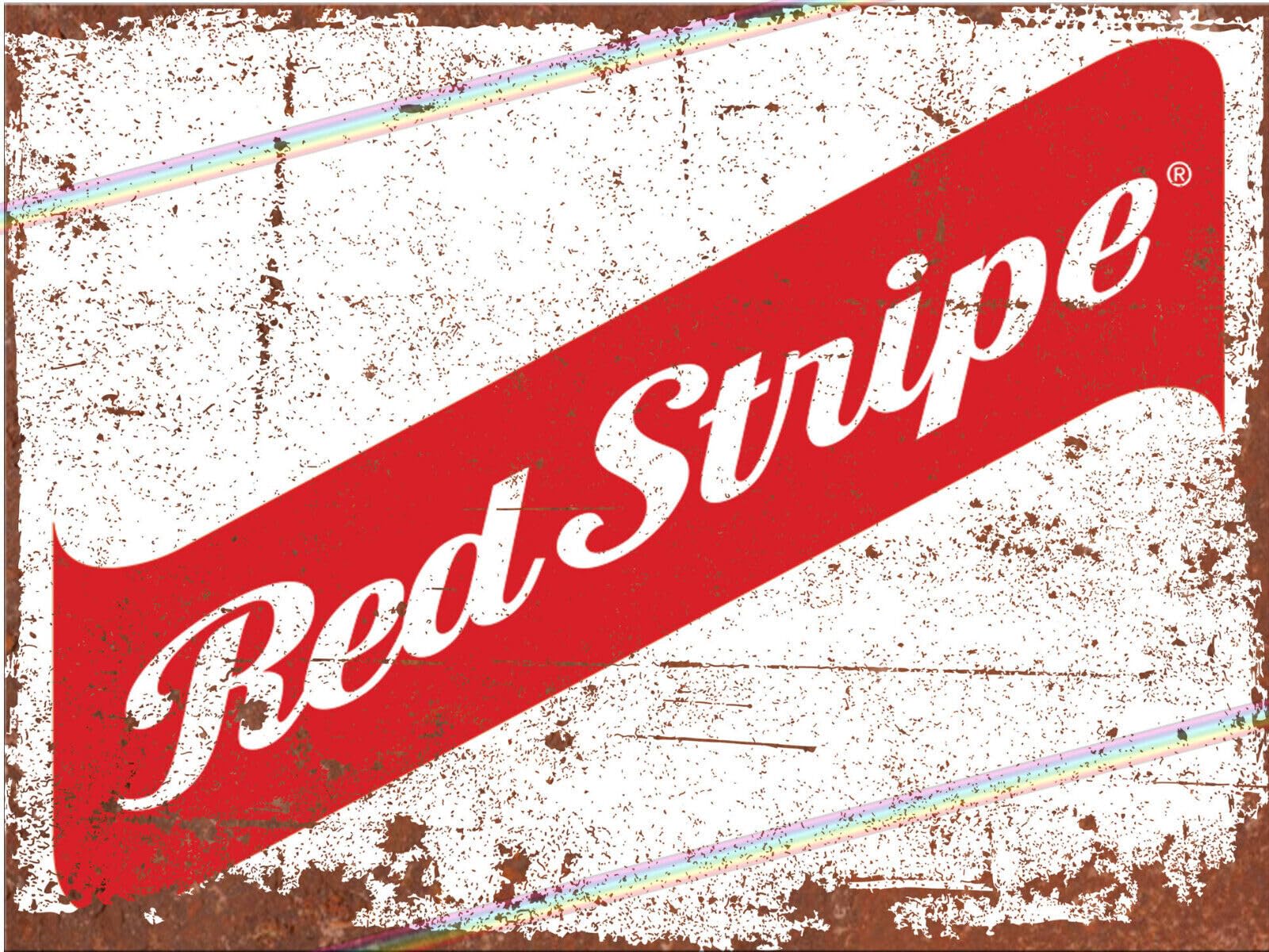 RS Beer Metal Bar Sign Bar Accessories Home Pub Vintage Retro Outdoor Garden Bar Wall Plaque Man Cave Father's Day Gift Signs Memorabilia 20cm x 15cm #MS131-M