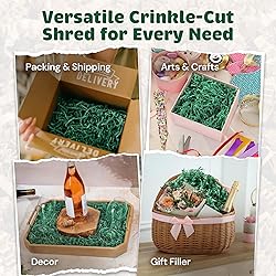 CrinklePak USA Made Crinkle Cut Paper Shred Filler