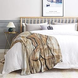 FJWXCBD Sexy Blanket, Naked Girl Fleece Throw