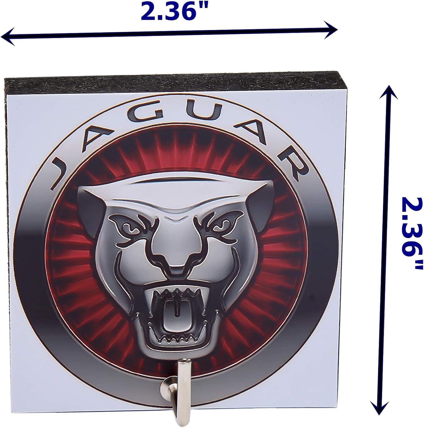 Amazon Agility Home Decor 寝室 ドア 壁 ハンガー 帽子 ネックレス メダル カレンダー キー 粘着 木製 2 36インチ X 2 36インチ 小さなフック ジャガーロゴ 写真 フック オンライン通販