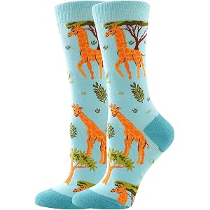 Funny Socks for Men Women Fun Novelty Colorful Cotton Dress Socks Gifts