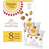 Simple Mills Mini Chocolate Chip Cookie Snack Pack, 0.8 Ounce