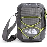 THE NORTH FACE Jester Crossbody Bag, Gy/Smoked Pearl/Fizz Lime, OS | 2.3L Sling Bag, Dual-Use Adjustable Strap, Front Bungee System, Zippered Pocket