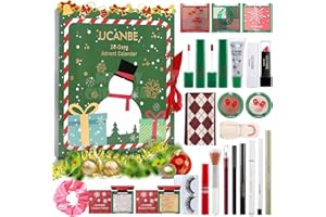 UCANBE Makeup Advent Calendar 2025 for Women Teens Girls, 24 Piece Christmas Holiday Gift Sets, Beauty & Cosmetic Surprises Countdown