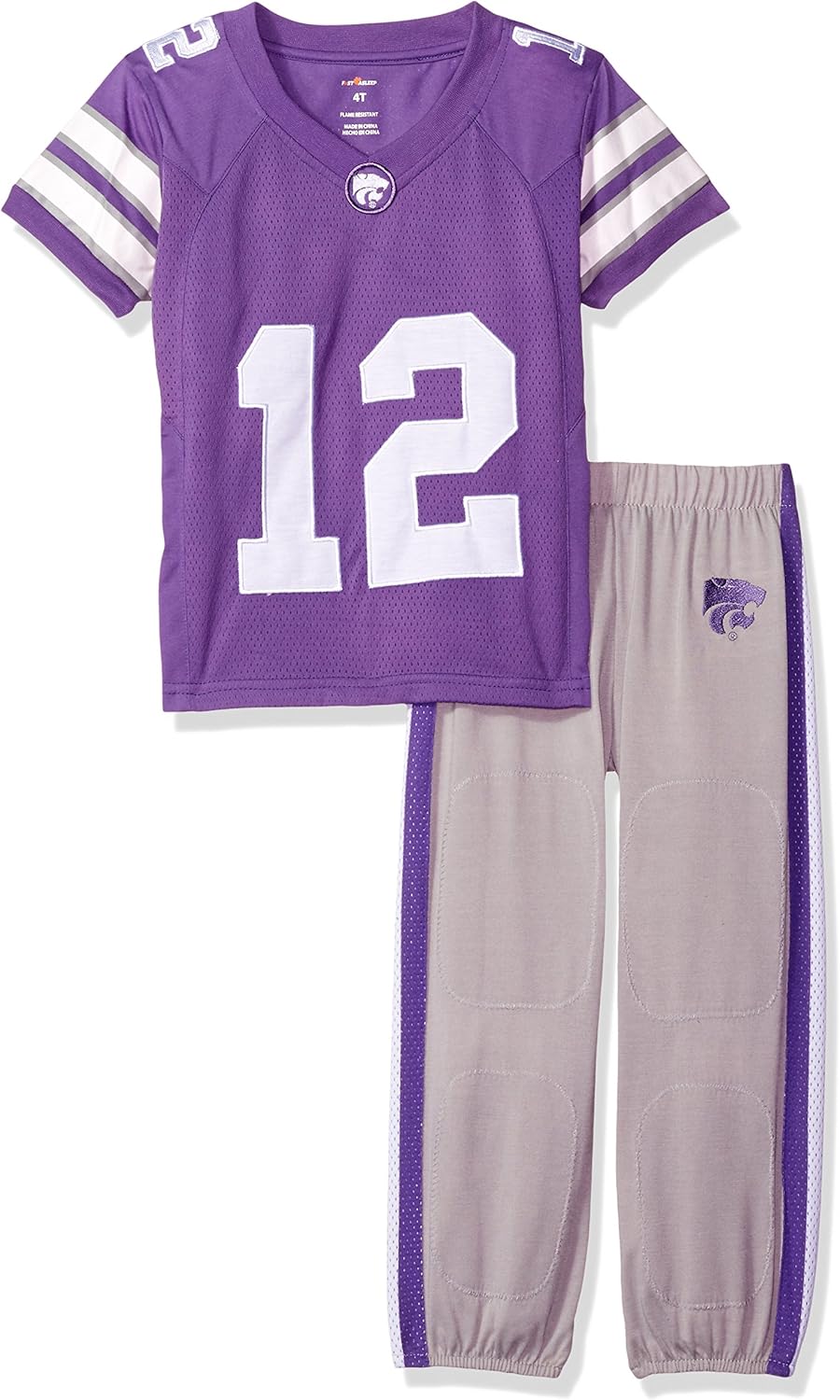 NCAA Boys Toddler/Junior Football Uniform Pajamas Clothing