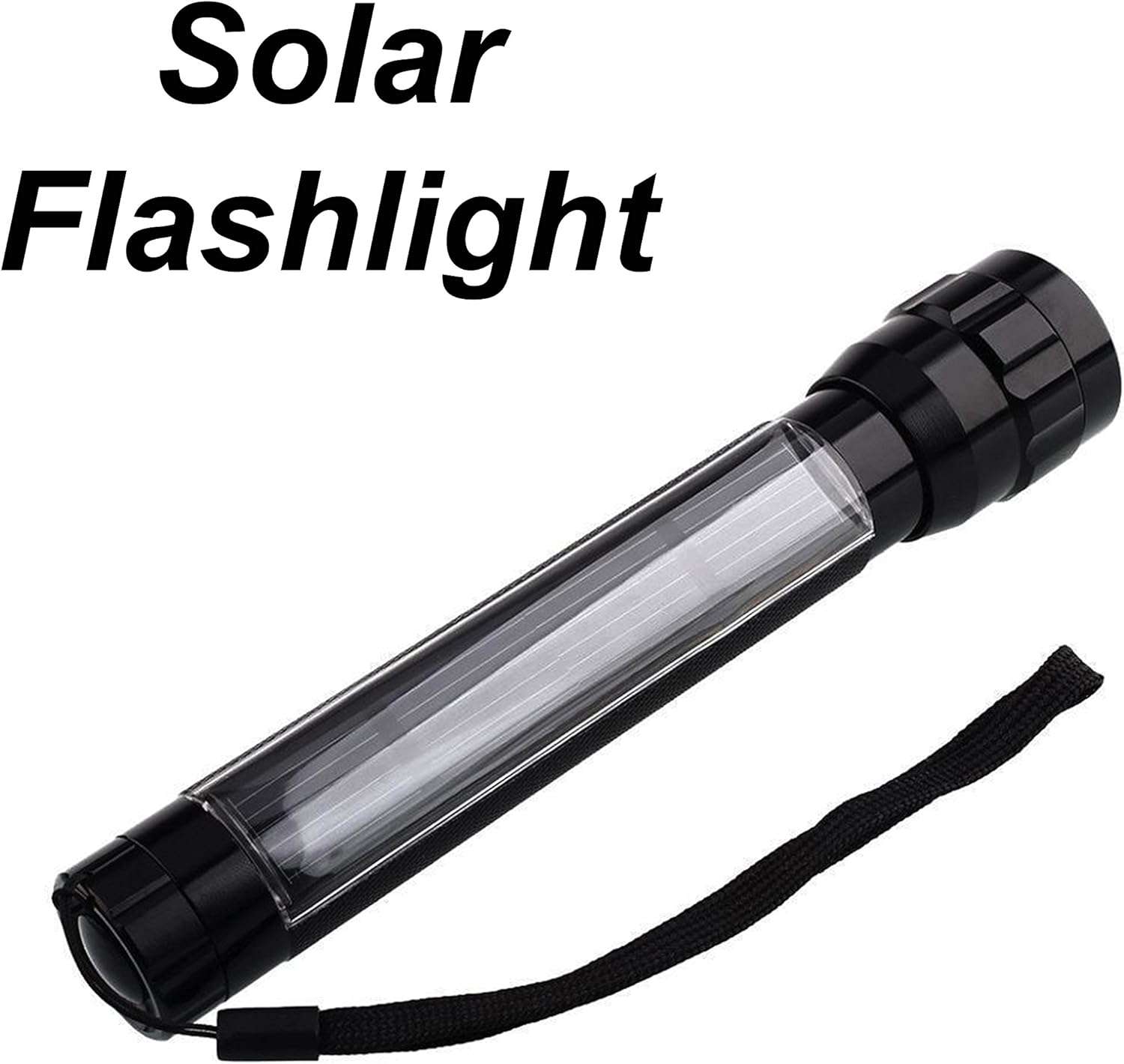 7 LED Solar Flashlight Super Bright Handheld For Home, Camping