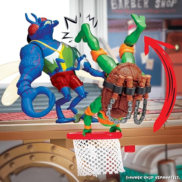 TEENAGE MUTANT NINJA TURTLES: MUTANT MAYHEM SEWER LAIR PLAYSET BY PLAYMATES TOYS