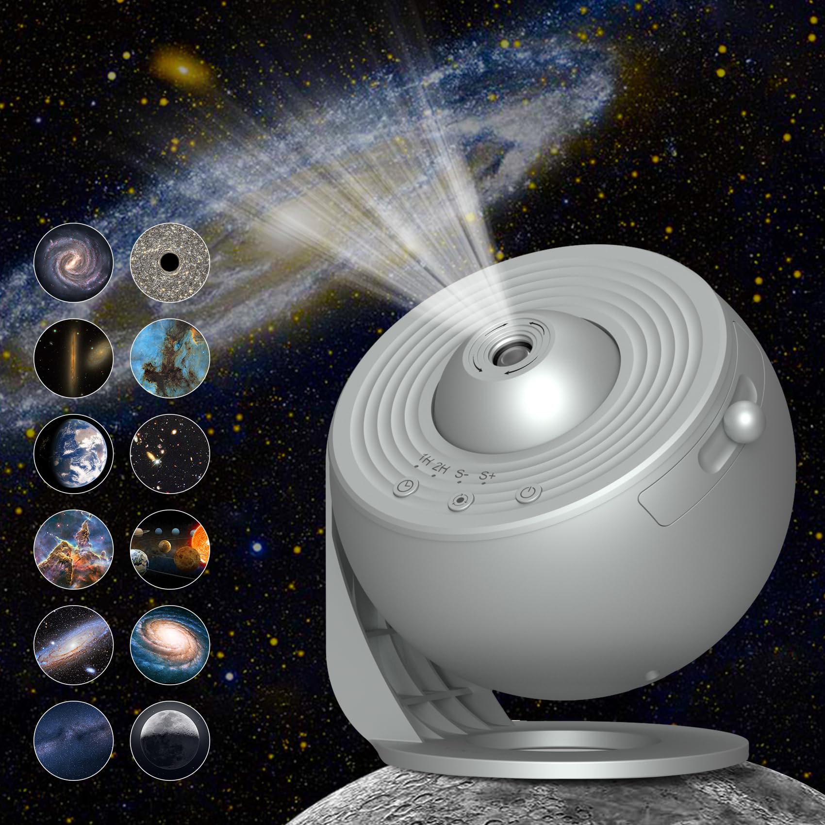 Galaxy Projector for Bedroom, HD Image Star