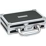 Vaultz Medicine Case with Combination Lock, 8.25 x 5 x 2.5 Inches, Black (VZ00361)