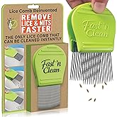 Fast 'n Clean - The Self Cleaning Lice Comb