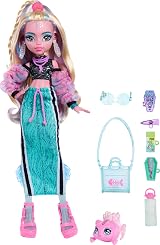 Monster High Lagoona Blue Doll with Pet Neptuna Piranha Accessories view 5