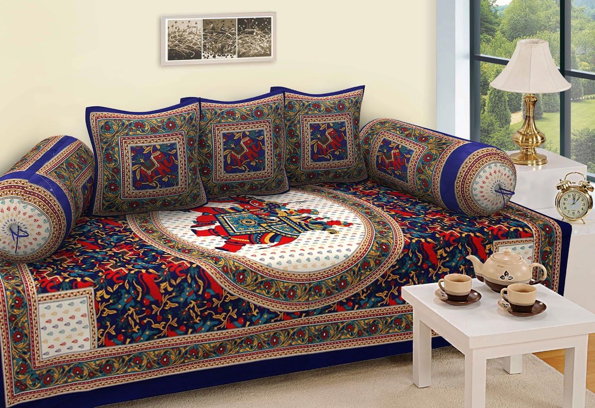 Multi utility Single couch bed sheet, Bed throws, Couch Cover, Sofa Cover And Additionally Use it As Wall Hanging Or tapestry