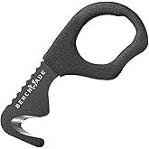 Benchmade 7 Hook, Black Steel Handle, 440C Steel Blade (7 BLKW) | Rescue use