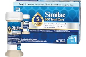 Similac 360 Total Care Step 1 Ready-To-Feed 24x59mL Bottles
