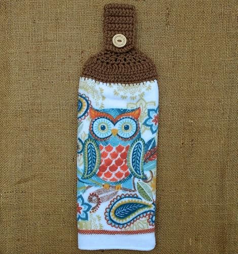 Amazon Com Owl Themed Double Sided Crochet Top Hanging Microfiber