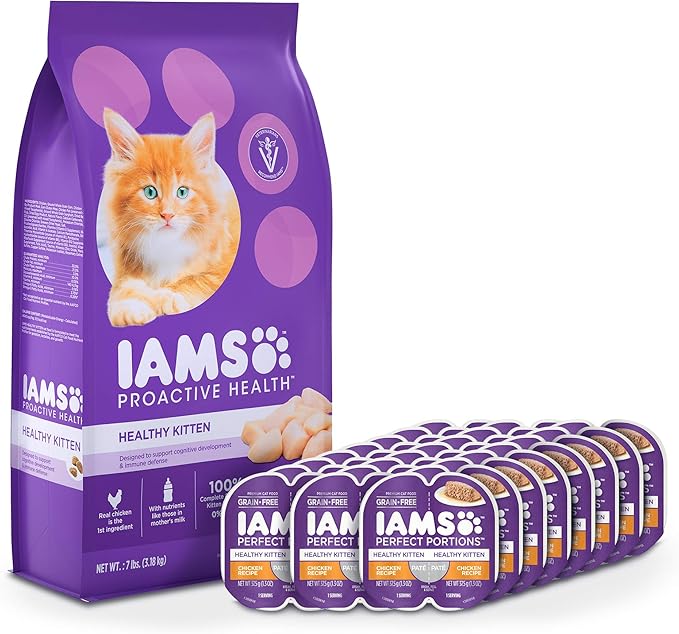 IAMS Proactive Health Healthy Kitten Dry Cat Food and