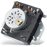 WED4815EW1 WGD4800XQ0 WED4950HW0 WED4800XQ0 W10185982 Dryer Timer | Compatible with Maytag Kenmore Amana Whirlpool Dryer Timer WED5100VQ1 Replacement 418-618-20-b5 WPW10185982VP, 230VAC 60Hz