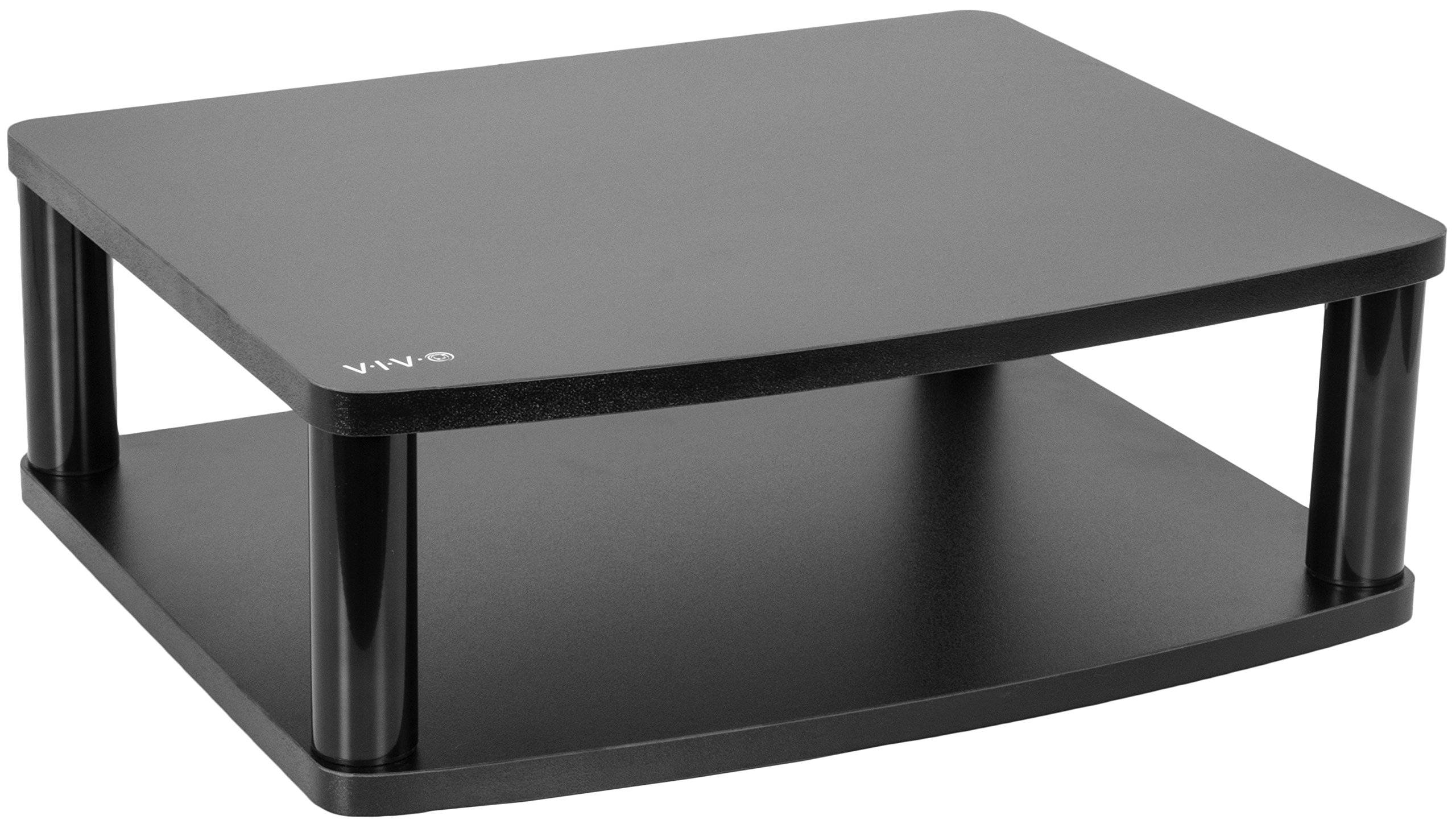 VIVO Black Swivel TV Stand for 13 to 42 inch Screens, Rotating Display Tabletop Riser (STAND-TV00R)