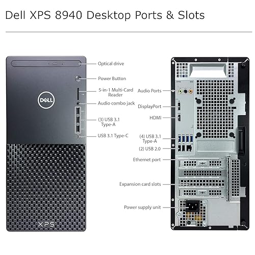Dell 2021 Latest XPS 8940 Desktop Computer 11th Gen Intel Core