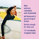 Vagisil Soothing Oatmeal Intimate Wipes 12 Wipes Sachet view 3