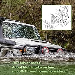SCITOO car snorkel kit Assembly Replacement For