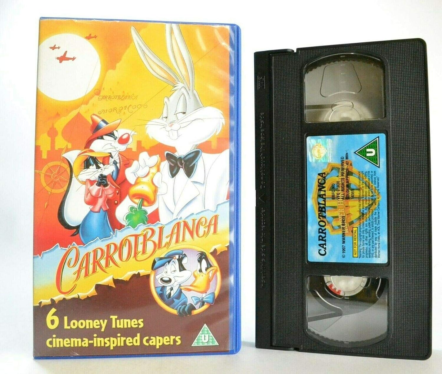 Amazon Co Jp Looney Tunes Carrotblanca Vhs Dvd ブルーレイ