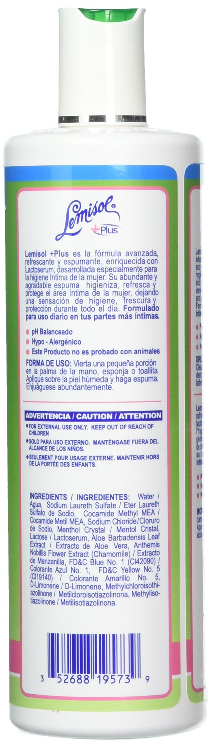 Lemisol Feminine Wash, Gentle Daily Cleanser with Lactoserum, Helps you