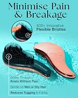 Lily England Detangle Hair Brush Rose-Gold for All Hair Types view 3