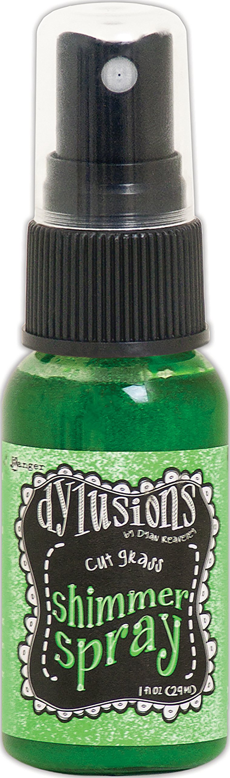 Ranger Dylusions Shimmer Cut Grass Spray, Synthetic Material, Green, 9.8 x 2.9 x 2.9 cm