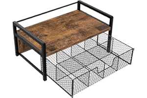 Tea Bag Organizer,Vintage Teabag Display Drawer - Tea Bag Organizer Holder | for Women Men Teens Adults Home Apartment Dorm M