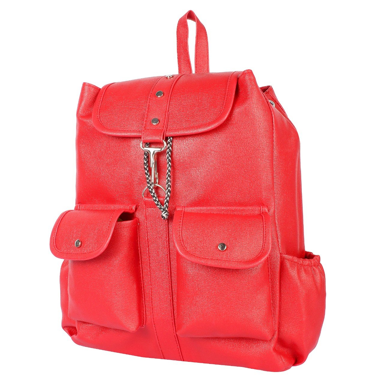 frugal college sylish leatherlook girls backpack
