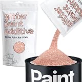 Hemway Rose Gold Holographic Glitter Paint Additive 100g