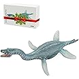 Gemini&Genius Plesiosaurus Action Figure Toy, Plesiosaurus Sea Dinosaur with Moveable Jaw, Beautiful and Accurate Sculptures of Dino Toy, Gift, Collection, Display & Play for Kids and Dino Lover