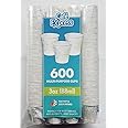 600 PCS. Café Express 3 oz.(88ml) Multi-Purpose Cups Paper Bath Cups, Multi-Use- 3 Ounce Bathroom cups, 600 PCS.