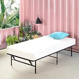 Zinus SmartBase Single Bed Frame 90 x 190 cm Black 35.5 cm High with Storage view 4