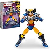 LEGO Marvel Wolverine Construction Figure 76257 Buildable Marvel Action Figure, Fully Jointed Marvel Collectible with 6 Claw 