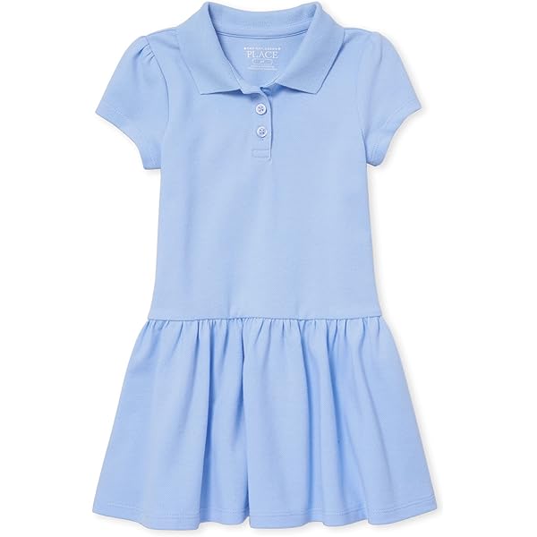 Amazon.com: Ralph Lauren Polo Girls Stretch Mesh Dress Navy