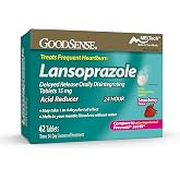 Good Sense GoodSense Lansoprazole Delayed Release Orally Disintegrating Tablets 15 mg, Acid Reducer, Strawberry Flavor, 42 Count