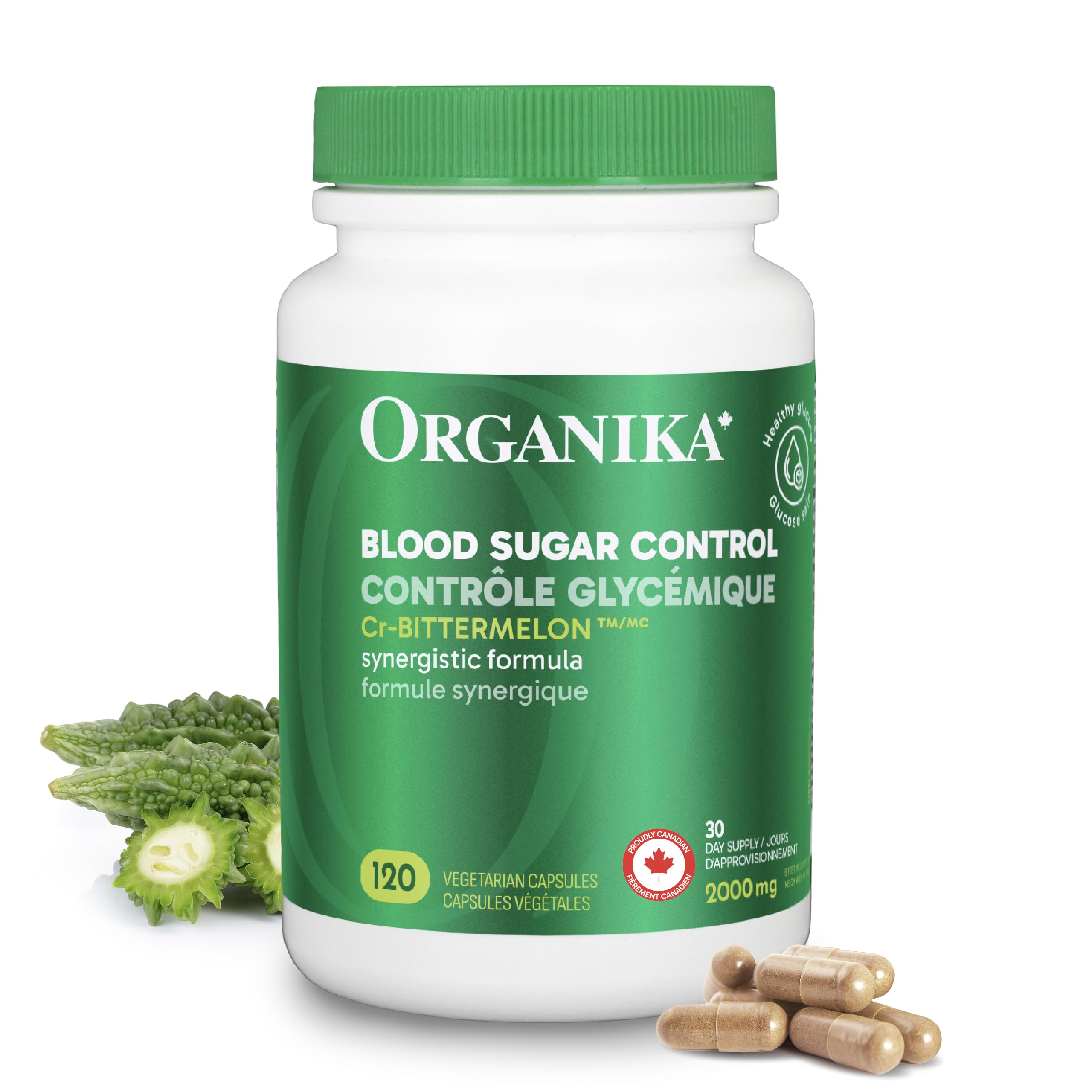 Organika Blood Sugar Control (Formerly CR-Bitter Melon) 120 CAPS