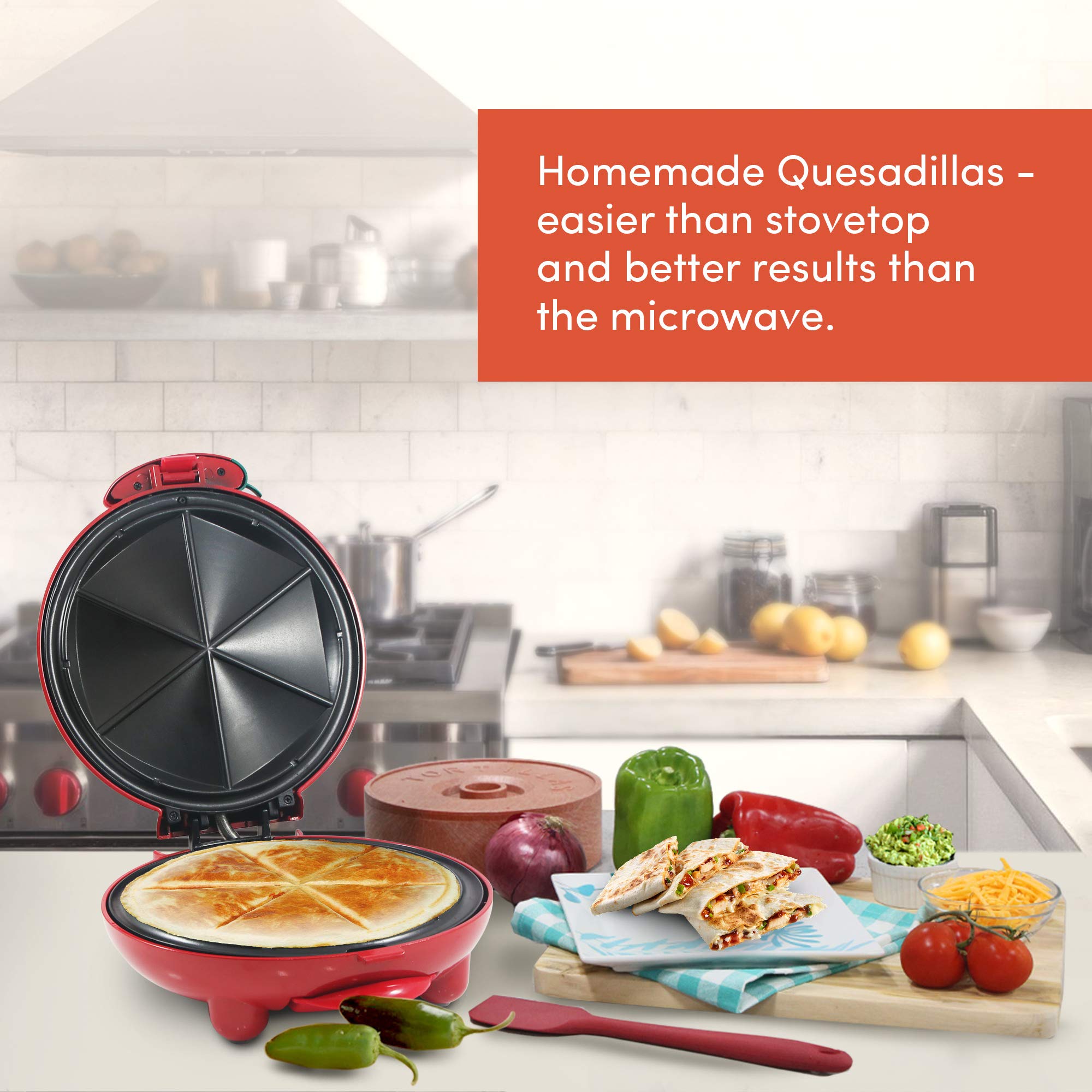 Elite Gourmet EQD-413 Electric Non-Stick 8