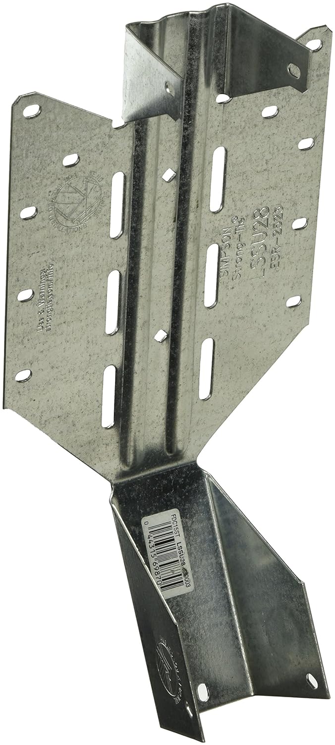 Simpson Strong Tie LSSU28 Adjustable Joist Hanger, Tools & Home