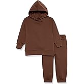 Amazon Essentials Unisex Kids and Toddlers’ Modern Sweat Set, Pack of 2