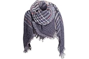 oelaio Prime of The Day Deals, Fashion Winter Women Colorful Scarf Casual Tassel Scarf Shawl