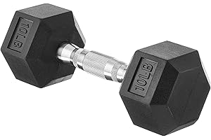 �鶹�� Basics Rubber Hex Dumbbell Hand Weight