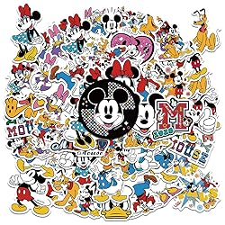 50pcs Mickey Mouse Stickers for Girl Water
